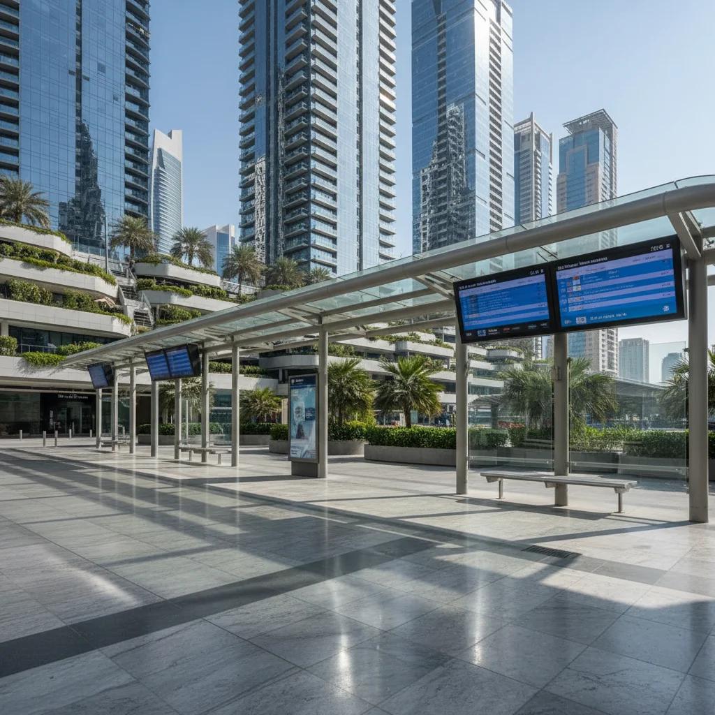 Business Bay Metro Bus Stop Landside 3: Guide for Commuters