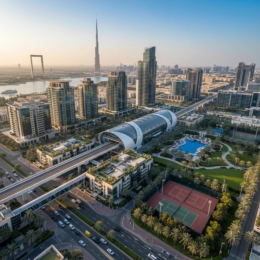 Explore Al Garhoud Metro Station: Location, Map, and Nearby Landmarks