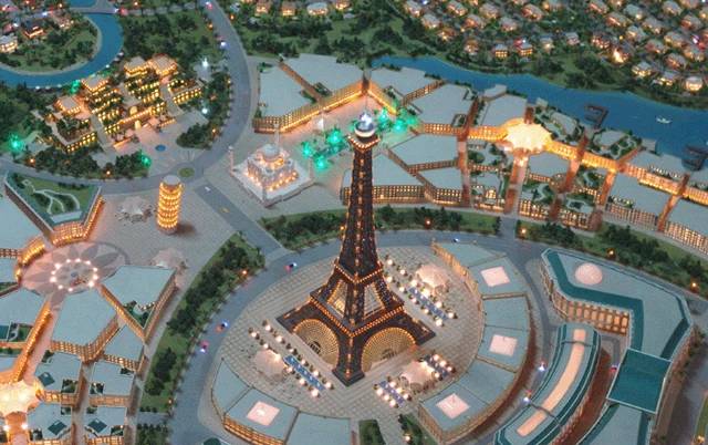 Falcon City of Wonders(Dubai)